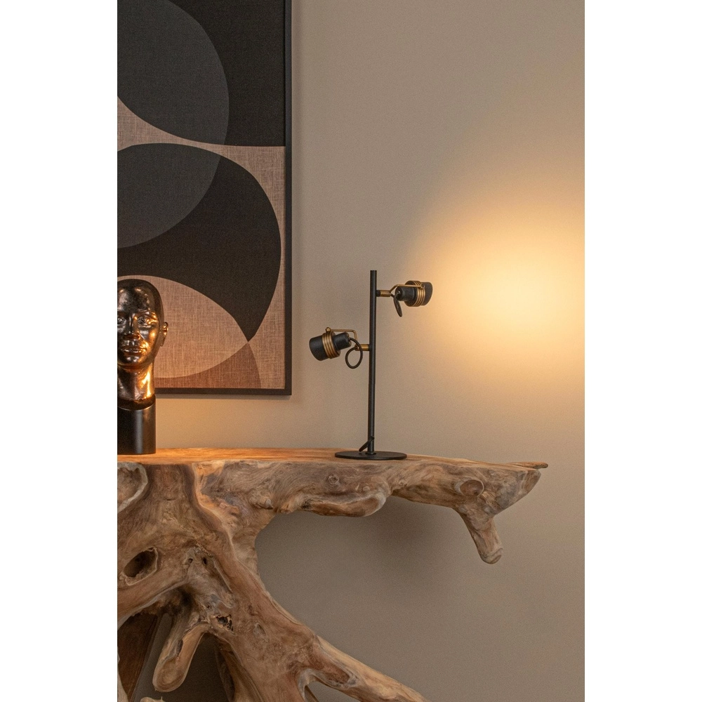 Lampe de table Tundran Noir Lucide 5411212343628