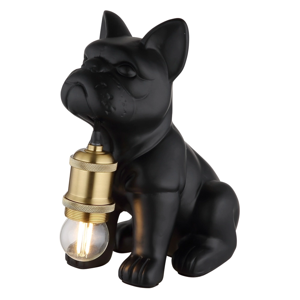 Lampe de table Dogo Noir de chien