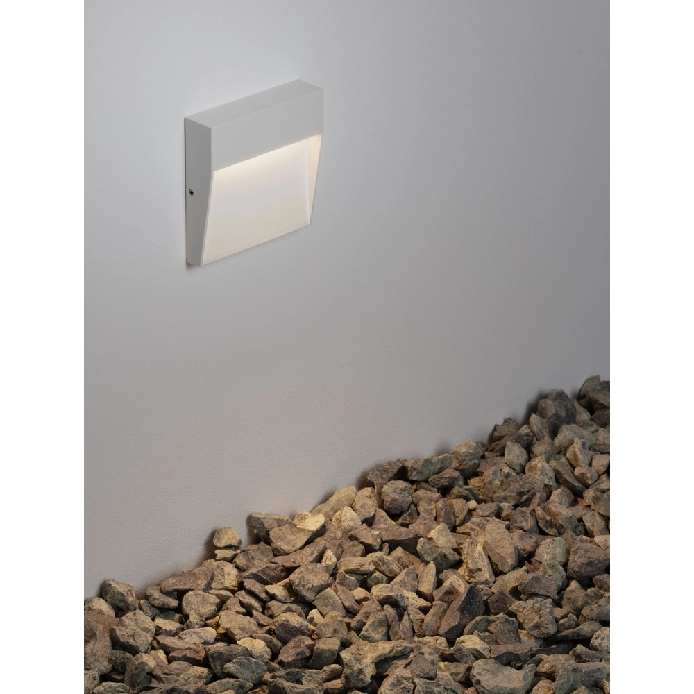Applique murale carrée Toby Design Blanc