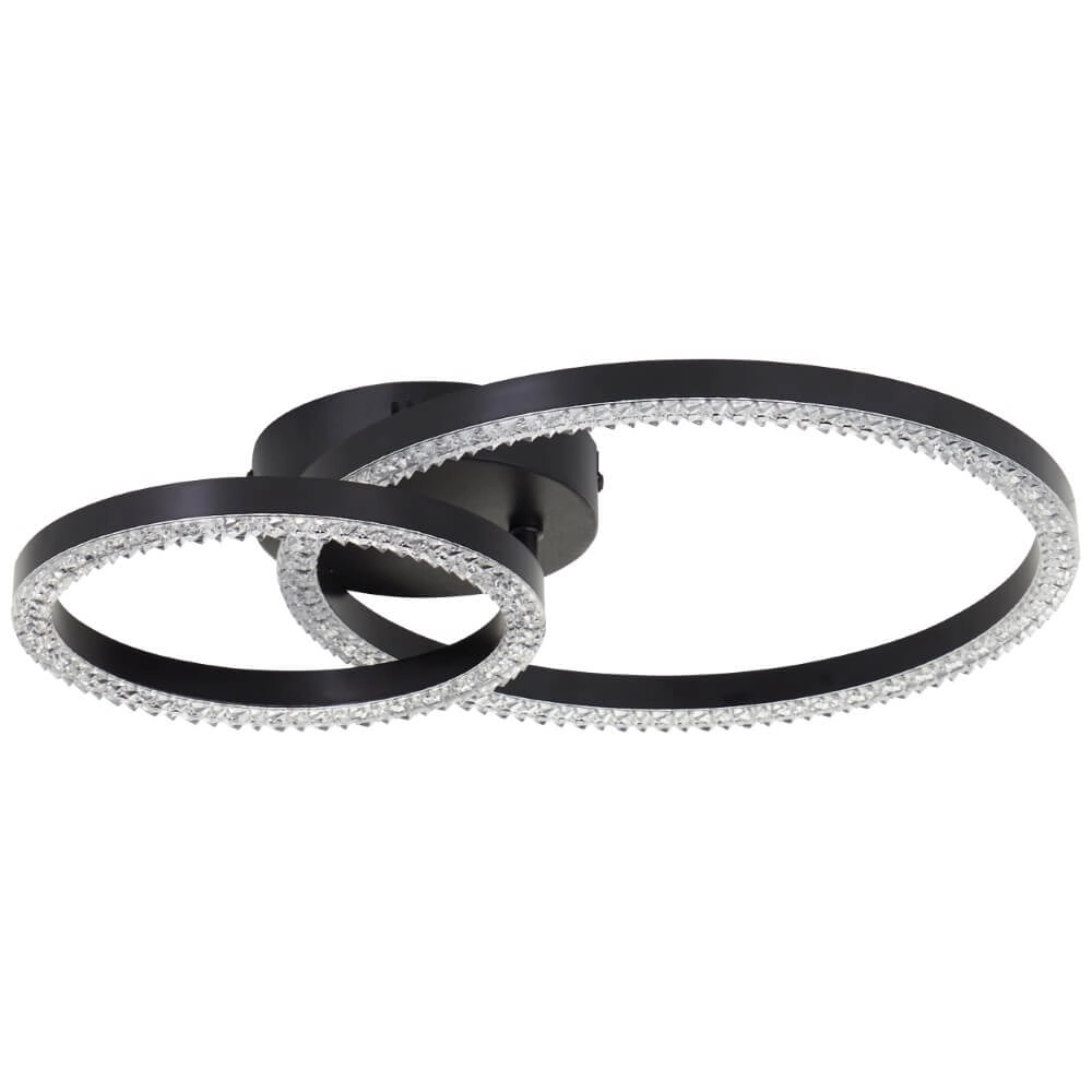 Plafonnier noir Aurelia noir Brilliant 4004353442124