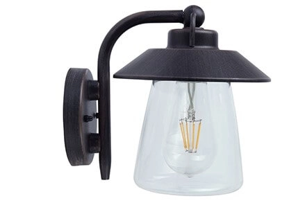 Jolie applique Cate brun rouille