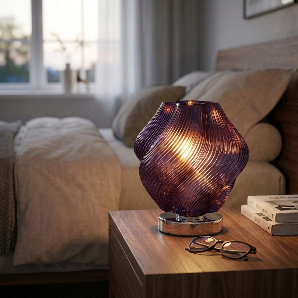 Conception des lampes de table Vicenne violet Eglo 9008606405244