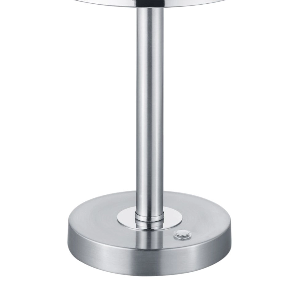 Lampe de table LED abat-jour Berlin gris Trio 4017807371758