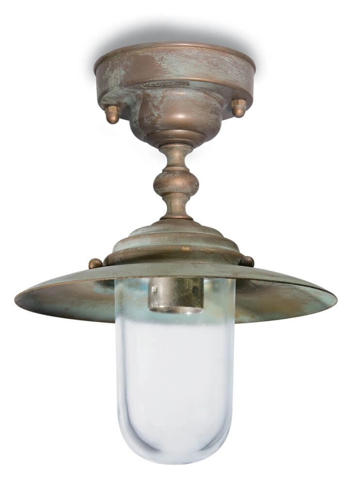 Lampe à suspension en laiton Chalet S