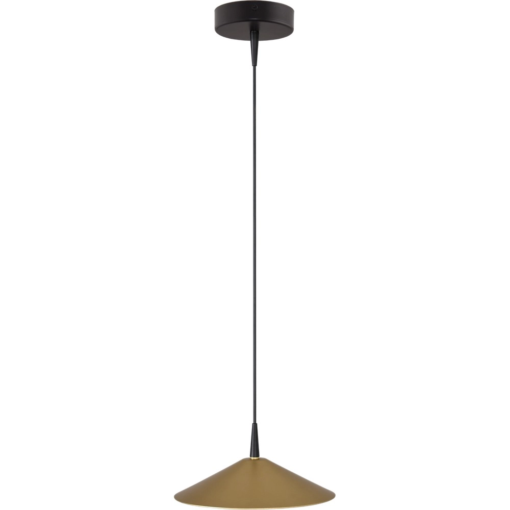 Lampe pendante de conception Ceppo noir avec or Ø 22cm
