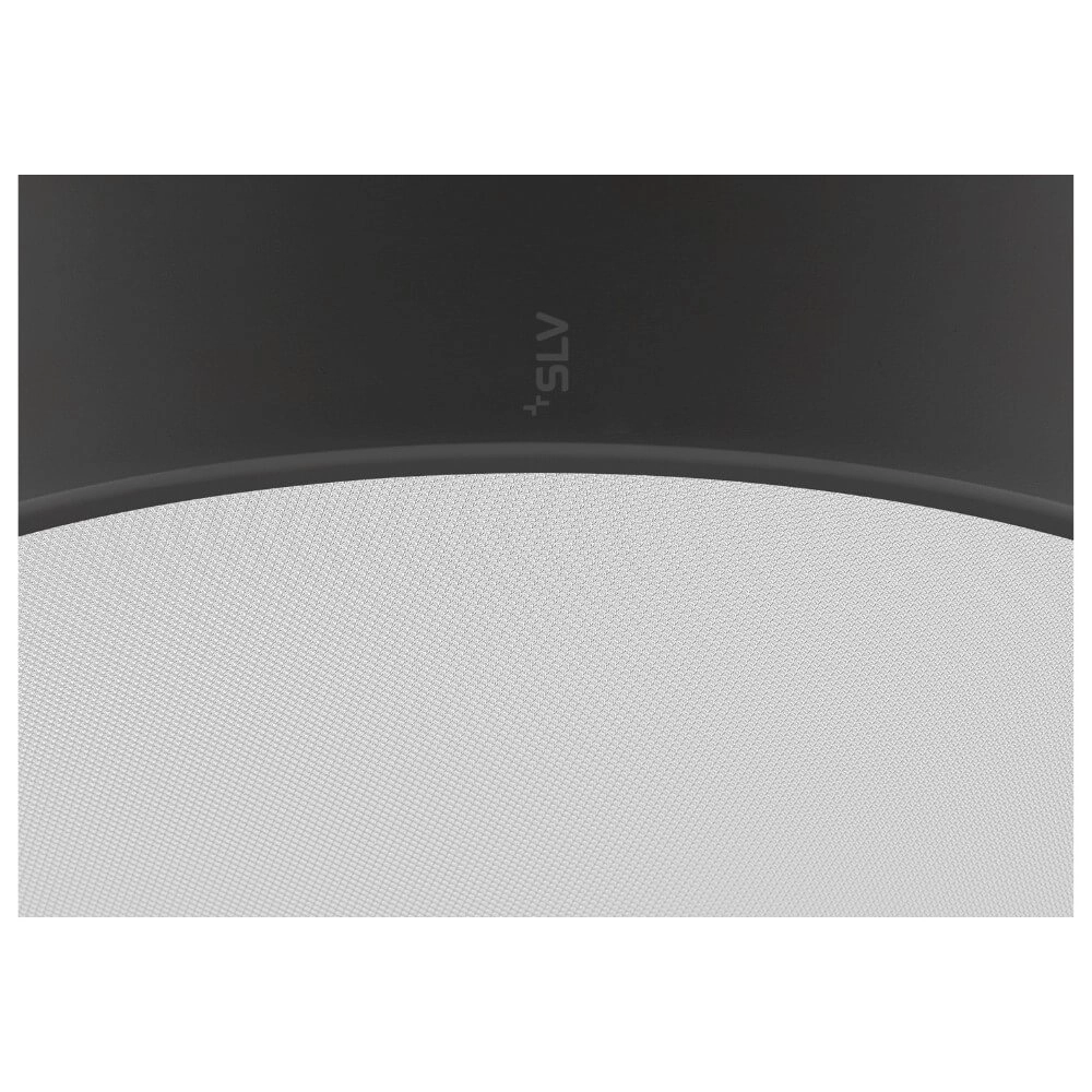 Plafonnier / Lampe suspendue Medo Pro 40 noir - CCT - 80g - Ø 38cm SLV 4024163276931