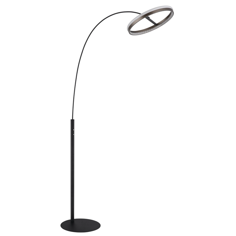 Lampe à arc de conception Della Noir Globo 9007371465743