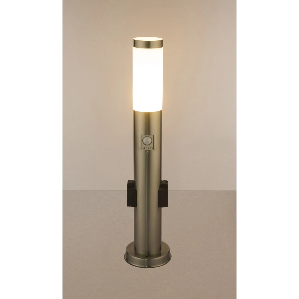 Lampe de jardin Boston I Acier inoxydable avec douille Globo 9007371353026