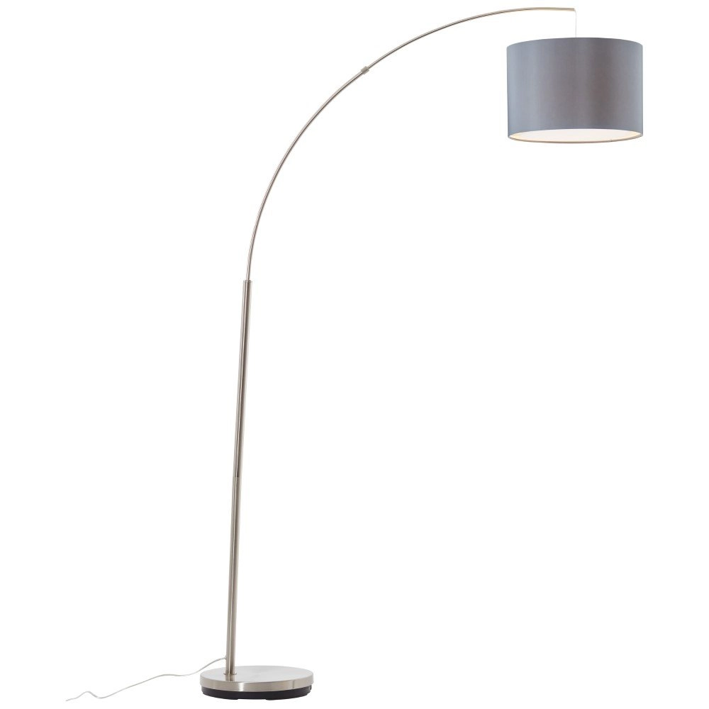Lampe à arc gris Clarie Brilliant 4004353158667