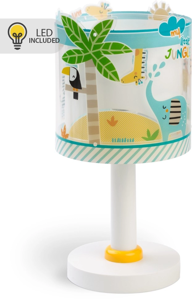 Lampe de table Little Jungle lueur bleue dans l’obscurité Dalber 8420406001807