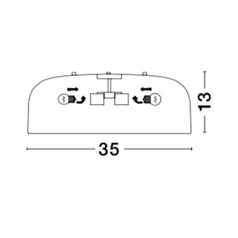 Plafonnier design Perleto noir Ø 35cm Lyora 5212017413925