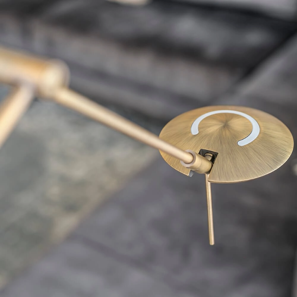 Lampe de lecture Zodiac LED laiton Steinhauer 8712746127294