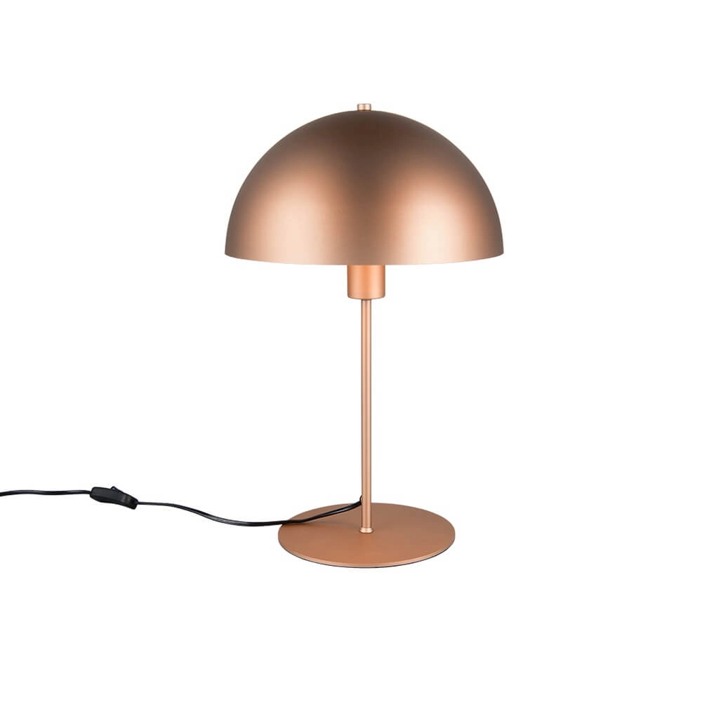 Lampe de table design Nola brun café Ø 30cm