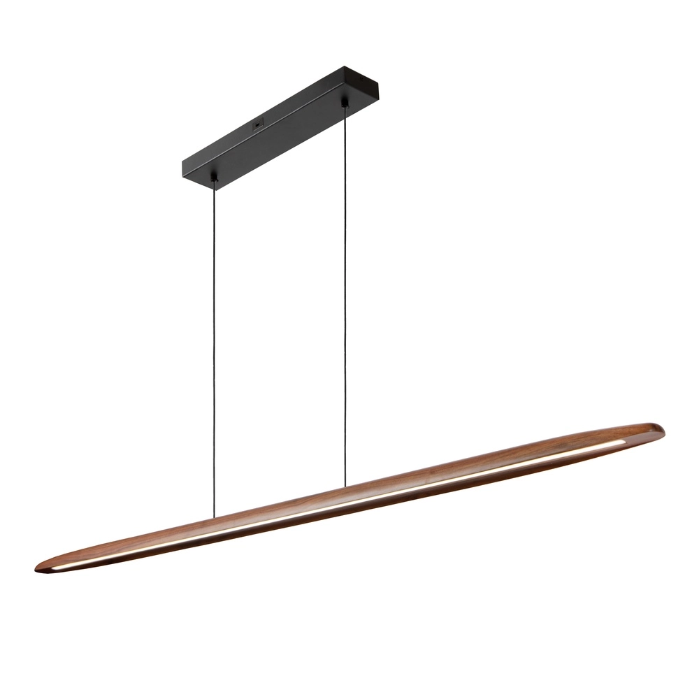 Lampe pendante en bois Langholt 180 cm Lucide Vibes 5411212011060