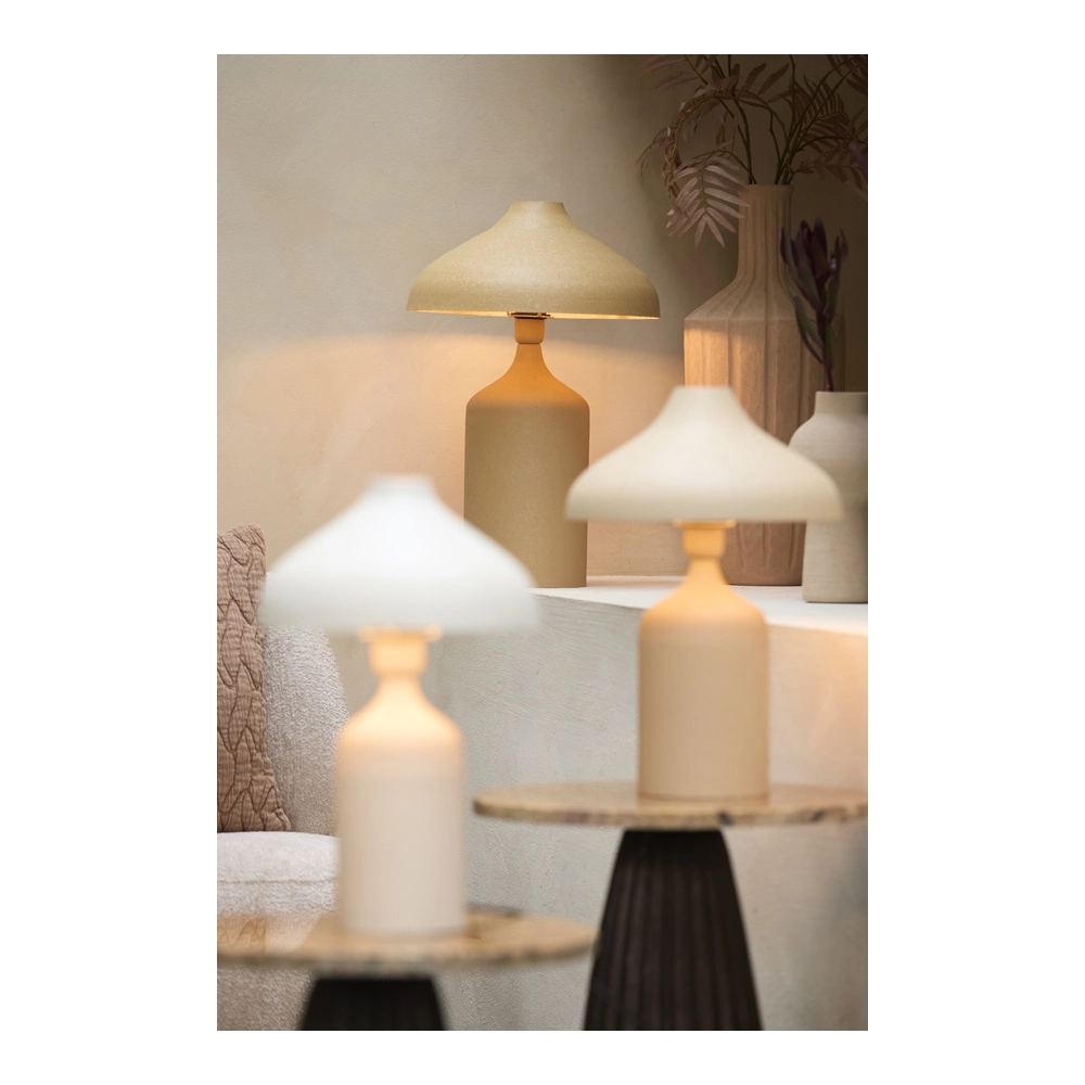 Lampe de table de conception Yebri brun Ø 36cm Light & Living 8717807843861