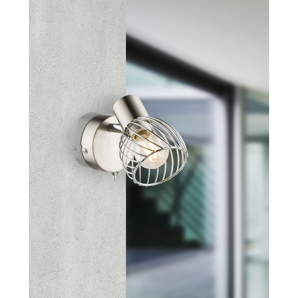 Lampe murale Texas nickel Globo 9007371356898