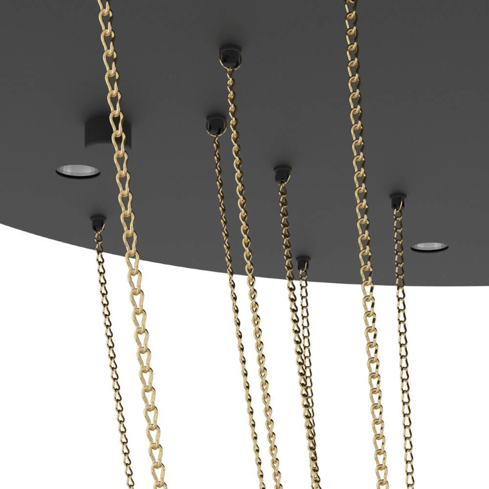 Lampe suspendue Trepuco avec chaînes 150cm Stars of Light 9008606270675