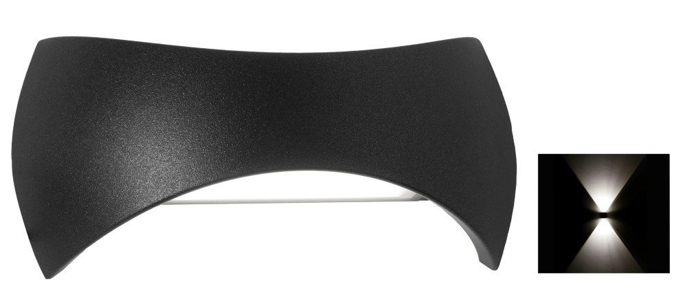Up - Downlighter Oval 12 cm anthracite Up - Downlighter Oval 12 cm anthracite