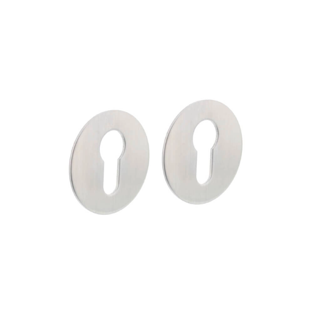 Lot de 2 rosaces cylindriques Tira Acier inoxydable autocollant Lot de 2 rosaces cylindriques Tira Acier inoxydable autocollant
