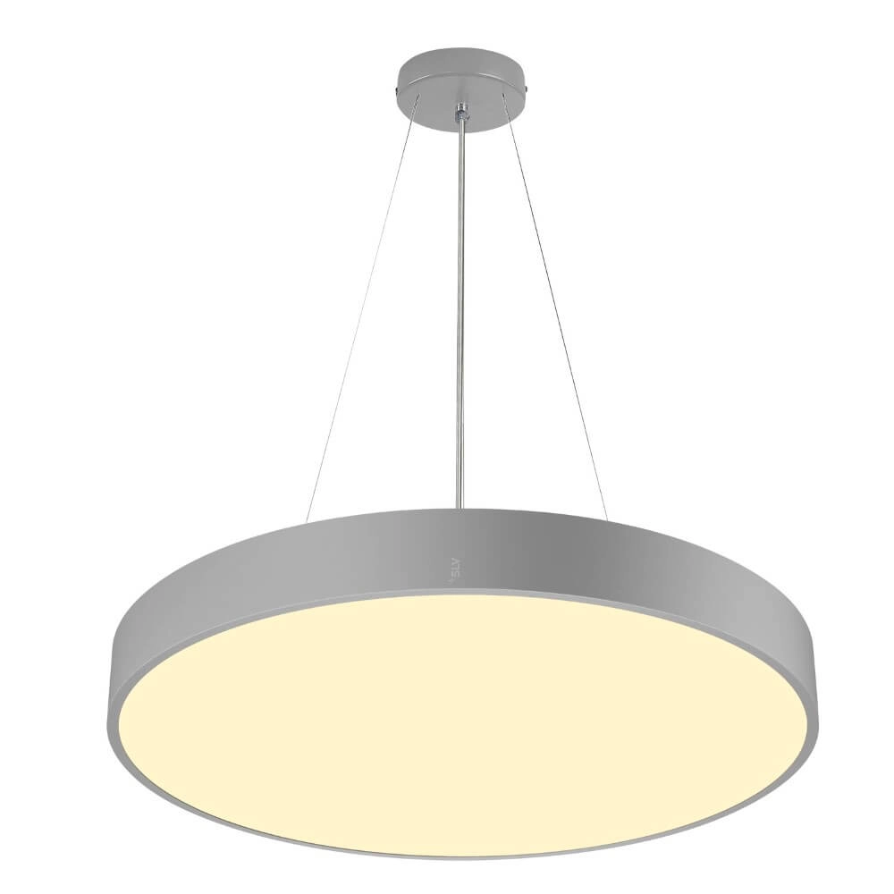 Plafonnier / Lampe suspendue Medo 60 gris - CCT - Ø 60cm SLV 4024163276658
