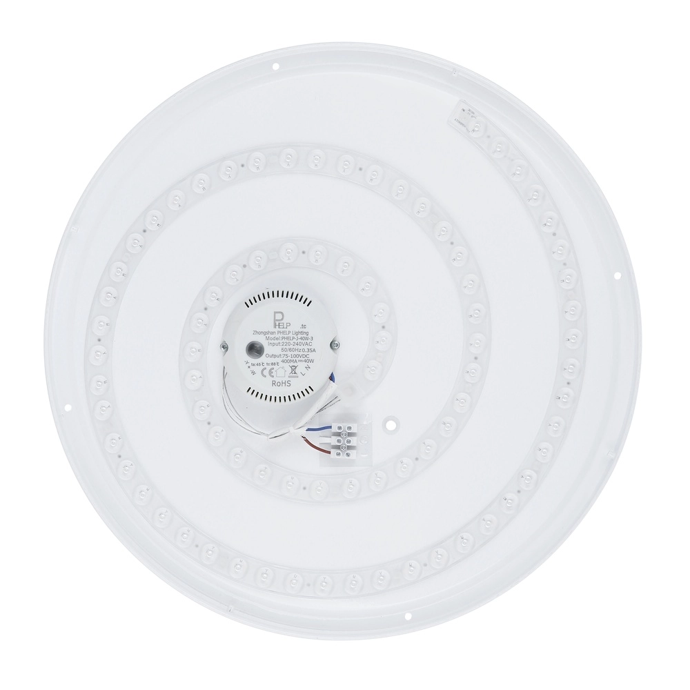 Lampe de plafond à design Manni noir Ø 48,5cm Globo 9007371425150
