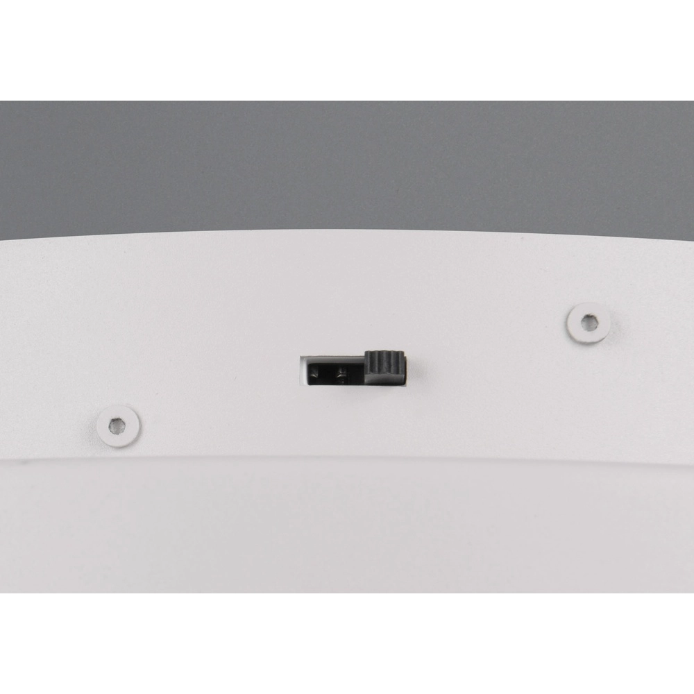 Plafonnier moderne Keaton blanc Ø 40cm Trio 4017807653700