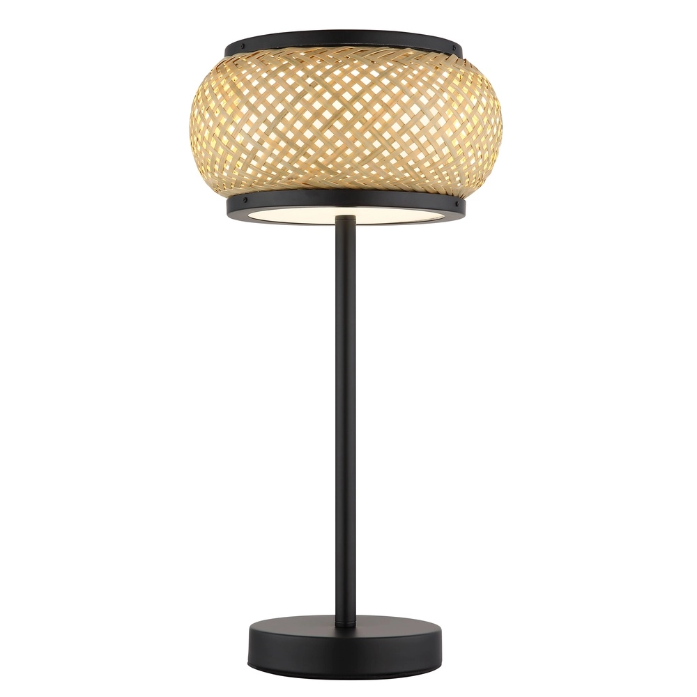 Lampe de table Bambora avec du bambou Globo 9007371572861