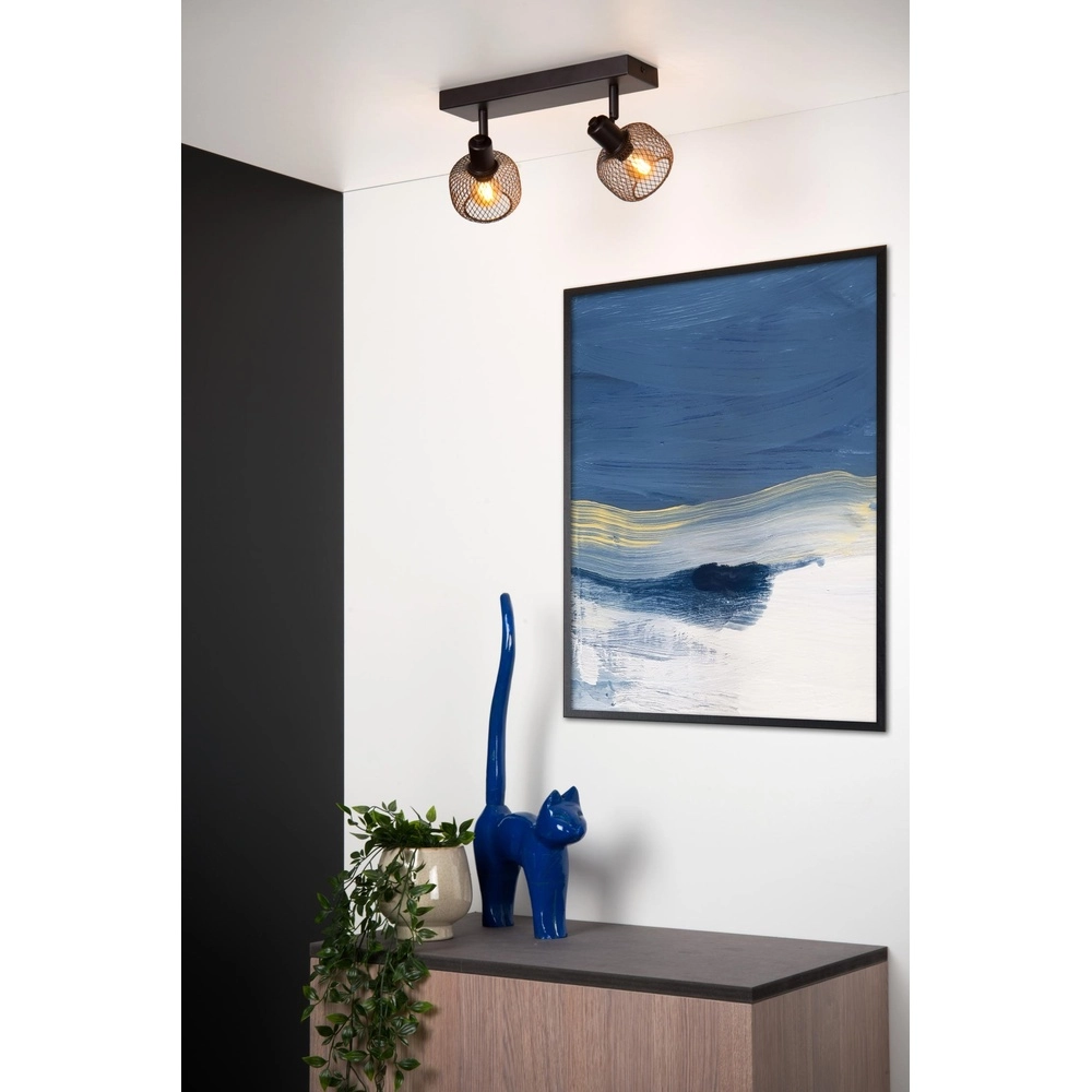 Éclairage de plafond Maren 2-noir clair Lucide 5411212771094