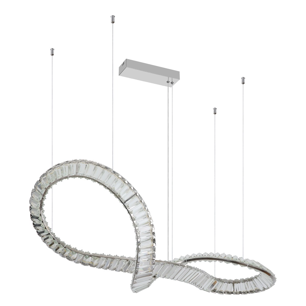 Lampe pendante de conception Neil Chrome unique Globo 9007371507412
