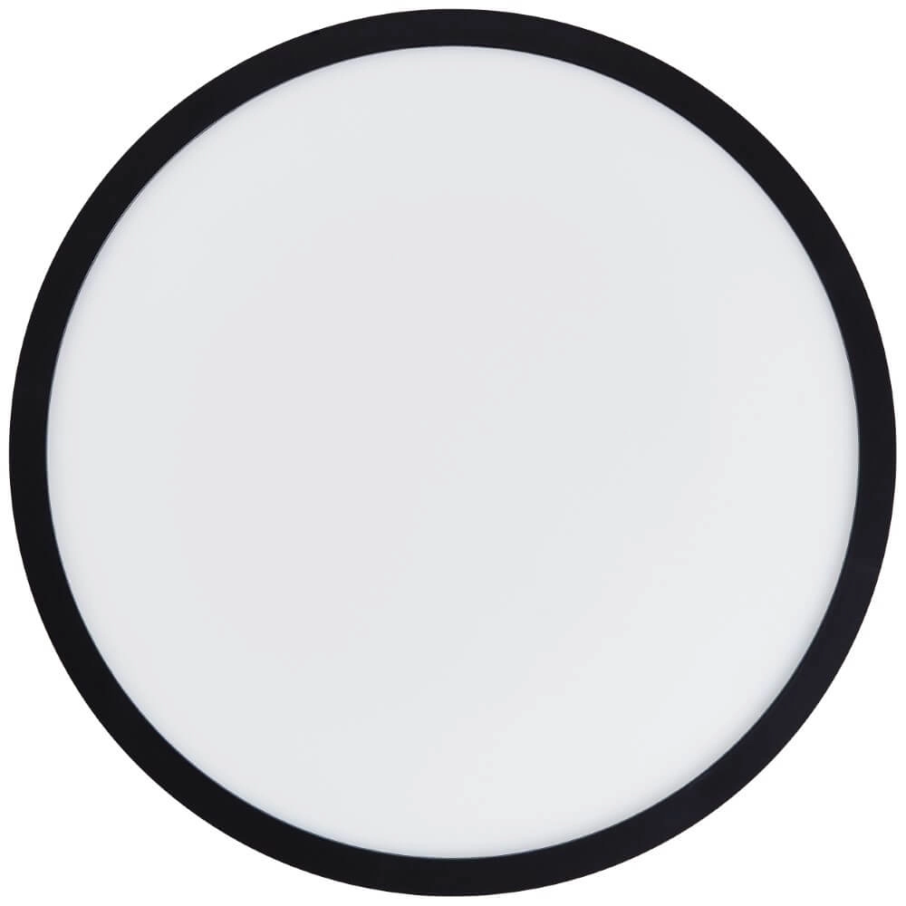 Plafonnier Sorell Ø 42cm noir Brilliant 4004353413698