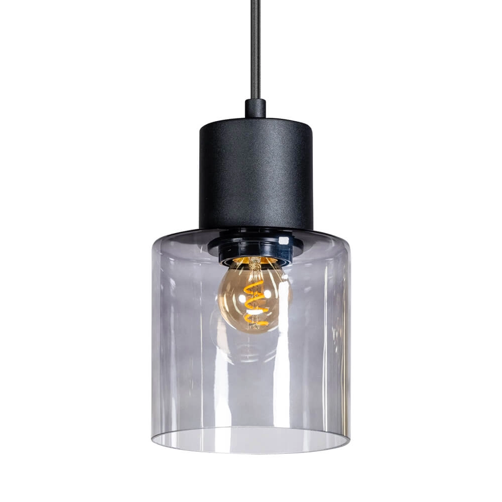 Lampe à suspension en verre Sledge Glass verre de fumée ETH 8720195302926