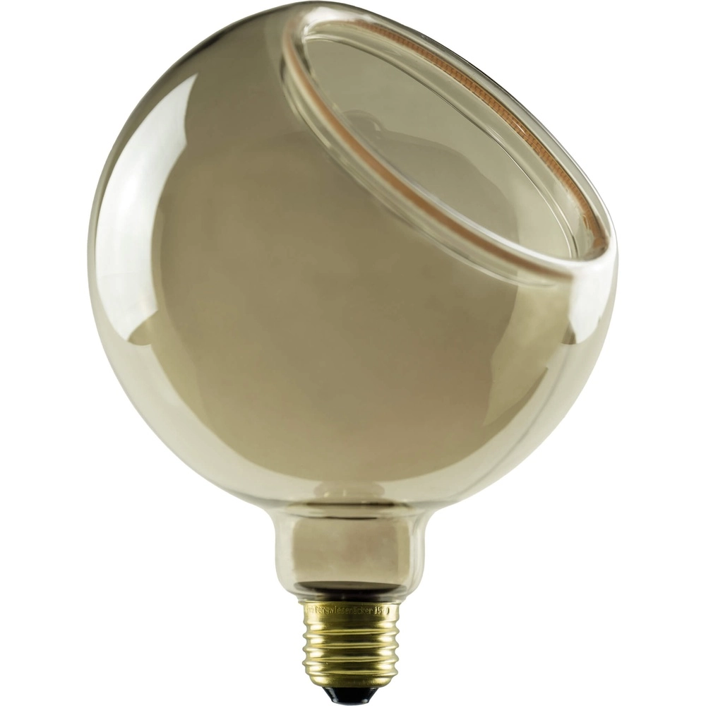 Source lumineuse de conception Floating fumée - 6W - E27 - 230lm - 1900K - 15cm Segula 4260751130302