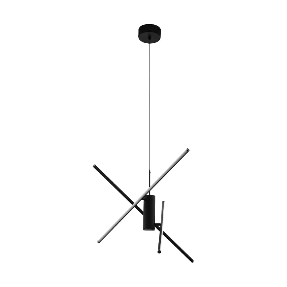 Lampe suspendue LED Salitre noir