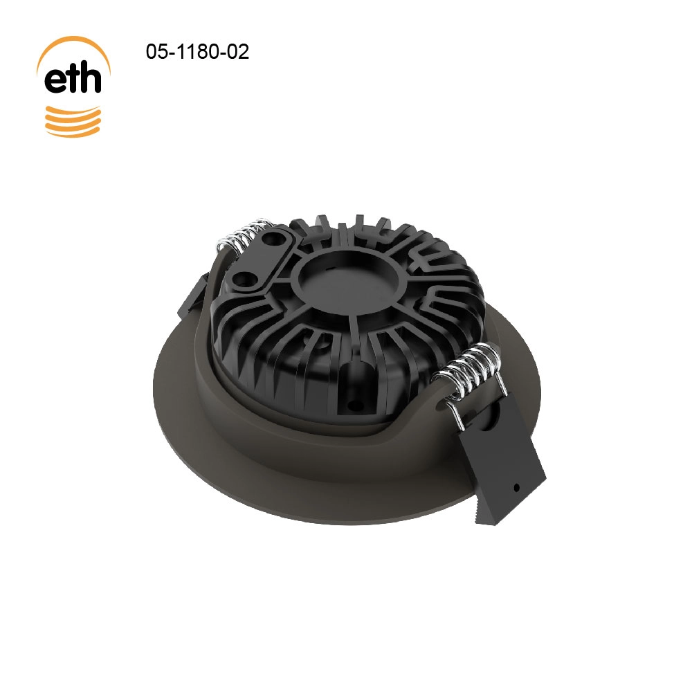 Projecteur encastré à conduit Ronin IP44 - brun anodique ETH 8720195311188