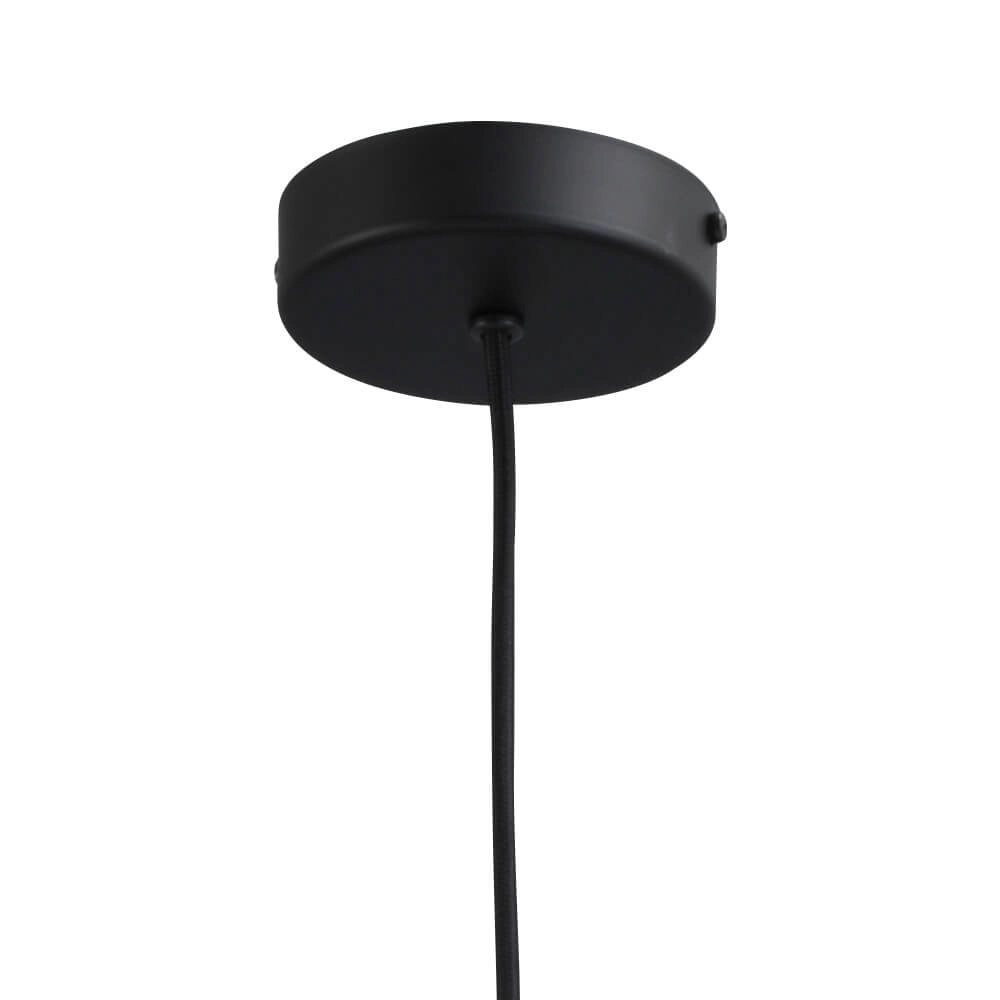 Lampe suspendue dorée Porto avec Boule en verre rouge - Ø 24cm Masterlight 8718121268910