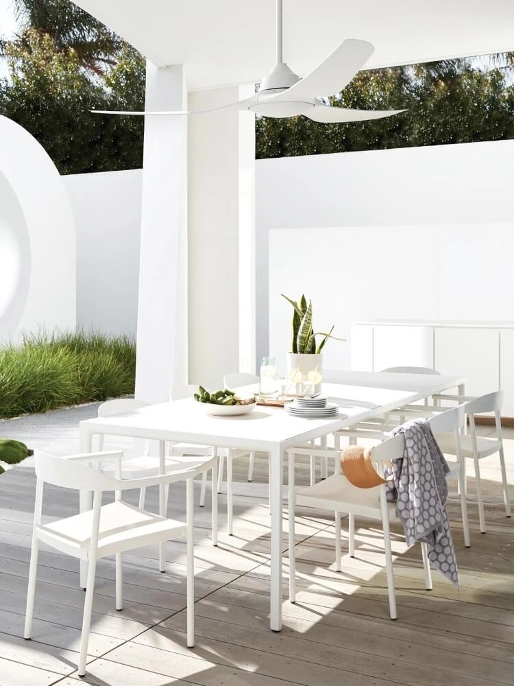 Ventilateur de plafond élégant Mariner Ø 143cm IP55 Beacon 9333509136743