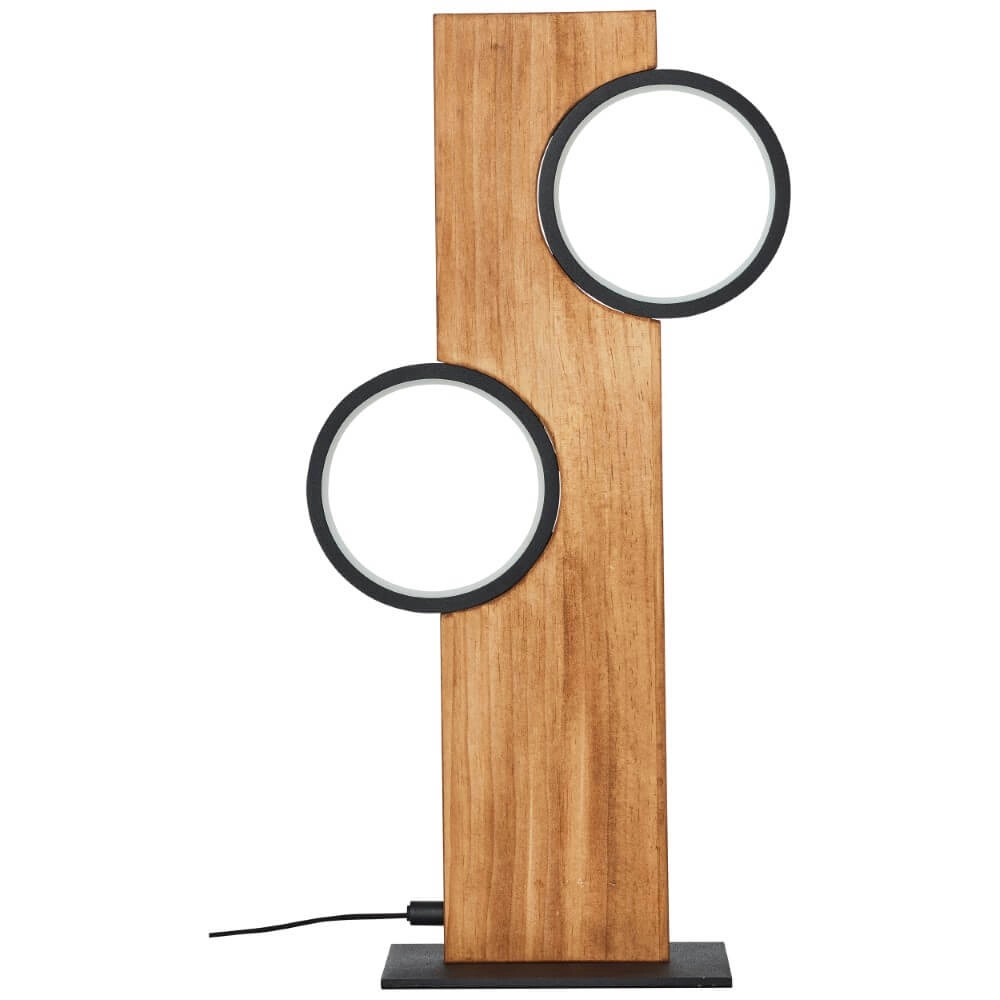 Lampe de table Cheesy bois Brilliant 4004353429606