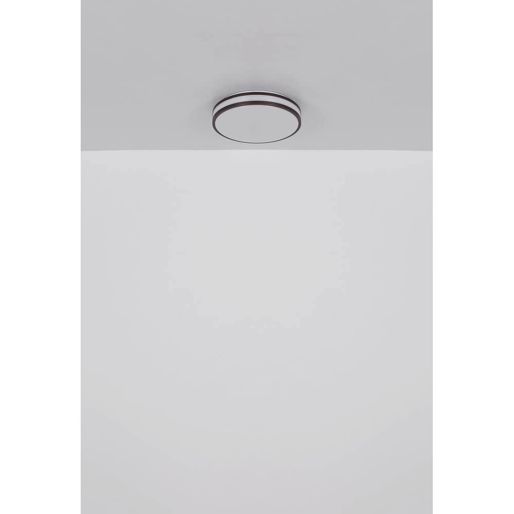 Plafonnier Betha marron Ø 34cm Globo 9007371453825