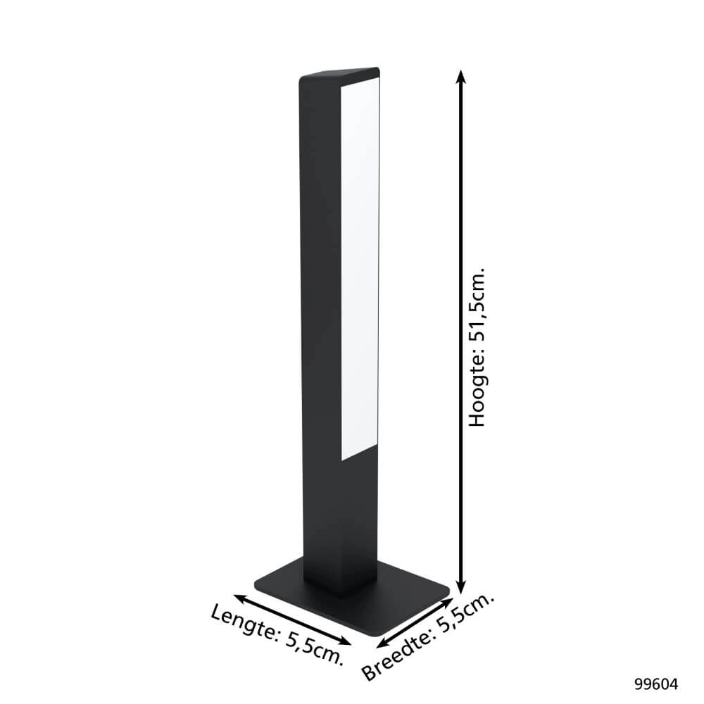 Lampe de table Zigbee Simolaris-Z noir Eglo 9002759996048