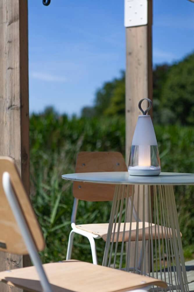 Jolie lampe de table Pepper prix du design point rouge Lutec 6939412087917