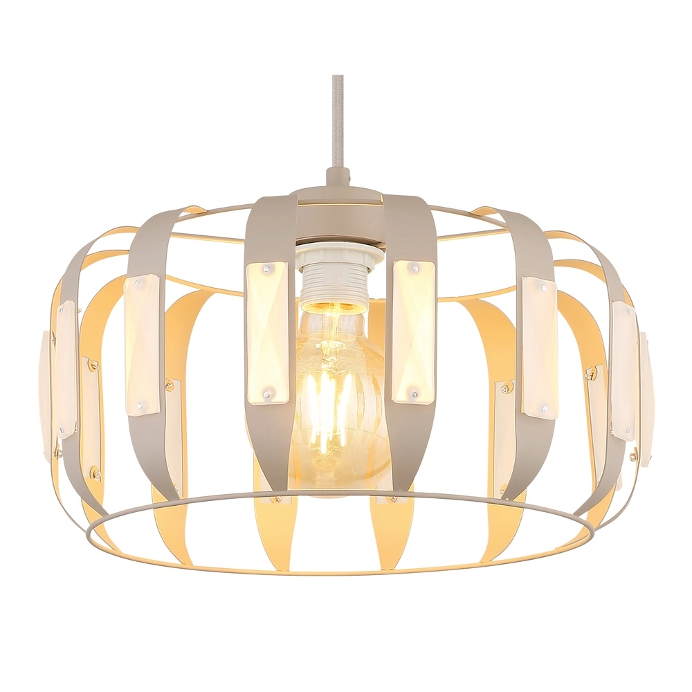 Lampe pendante de conception Arlen brun sable Globo 9007371592555