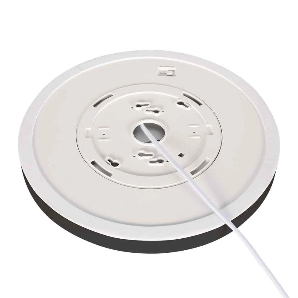 Plafonnier noir Walcie Ø 30cm Steinhauer 8712746176599