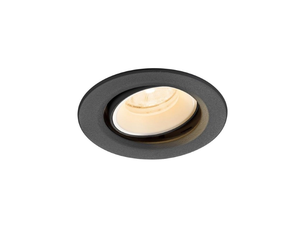 Spot encastré Numinos Move XS noir/blanc 2700K - 20 deg SLV 4024163314282