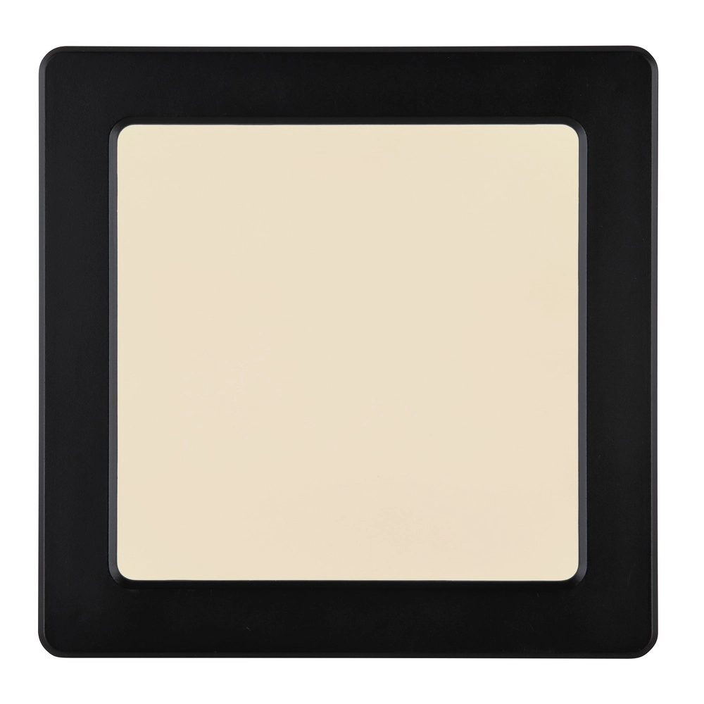 Conception de plafonds Lasse Carré noir 16,7 cm Globo 9007371439898