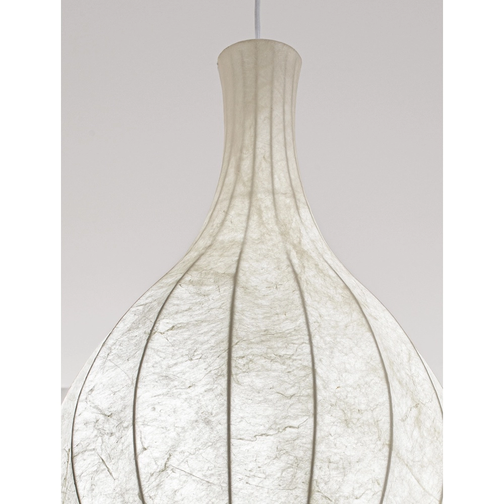 Suspension blanche Seda Ø 38cm Lyora 5212017477873
