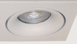 Spot encastré blanc Alice double Artdelight 8719831735143