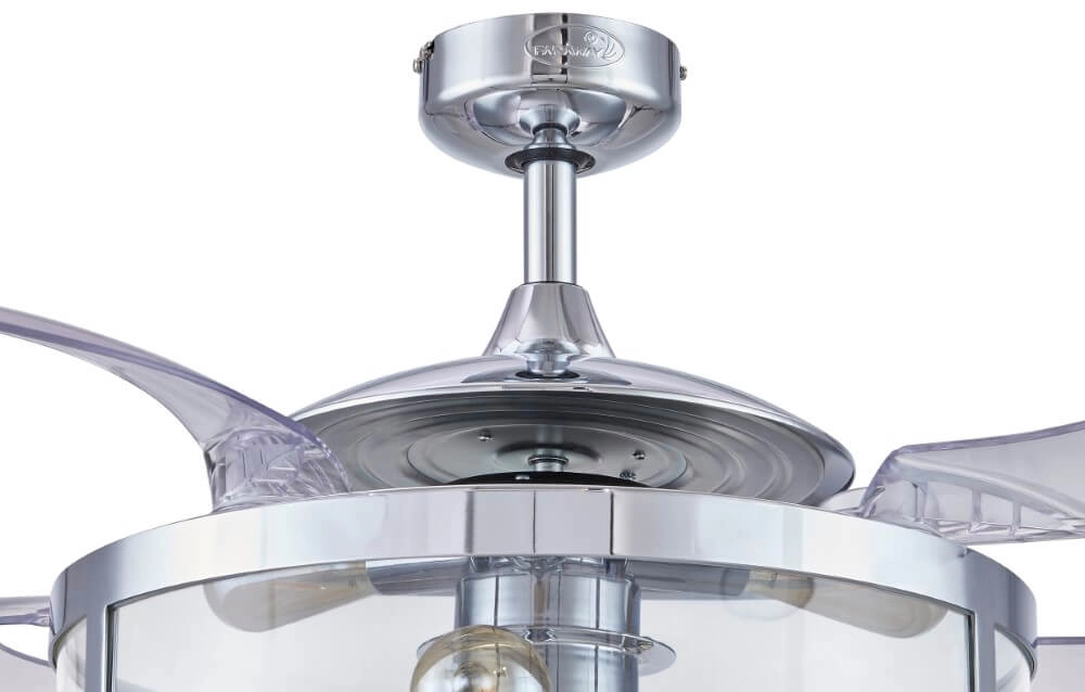 Ventilateur de plafond chromé Fanway Classic Ø 122 cm Beacon 9333509119388