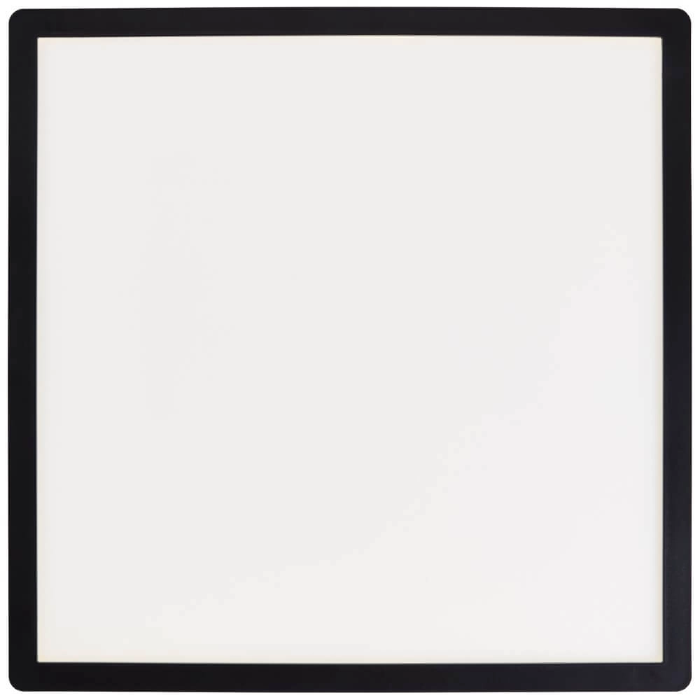 Plafonnier Milton 42x42cm noir Brilliant 4004353413650
