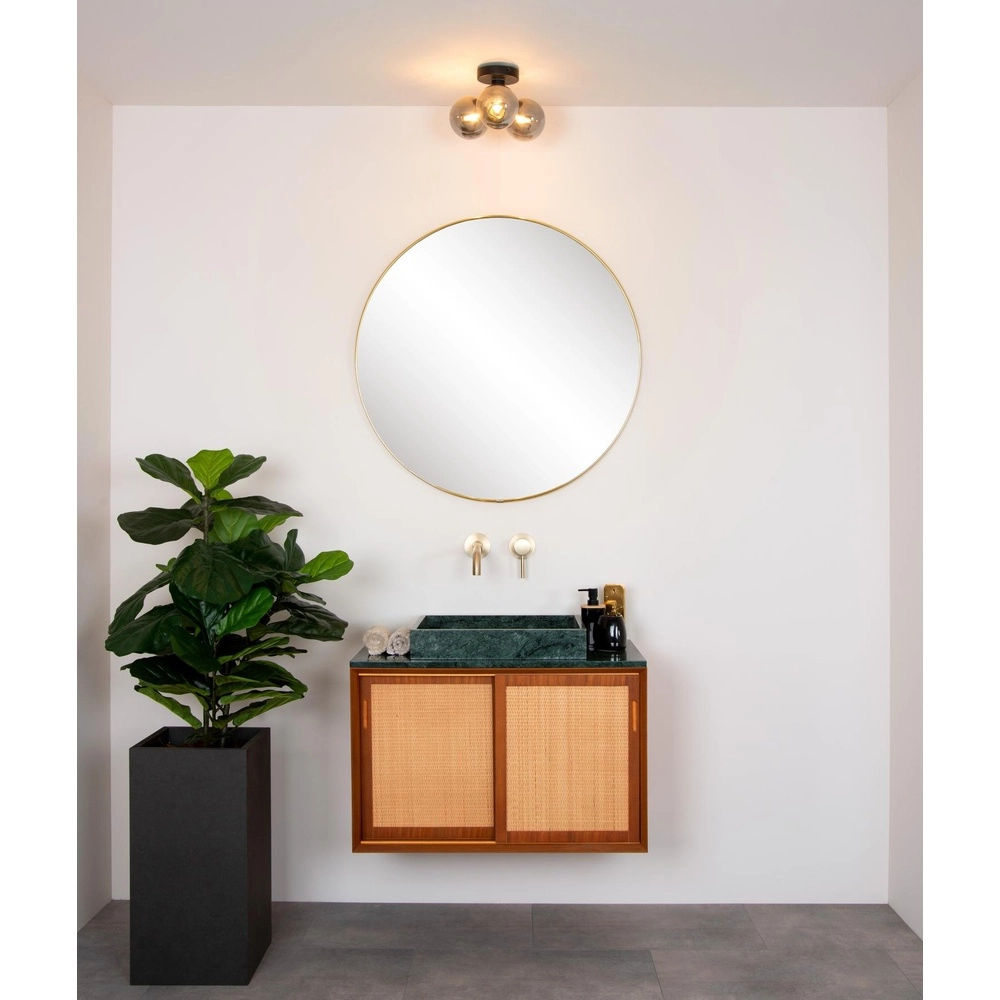 Lampe de plafond Trudy 3 lumières noires Lucide 5411212741028