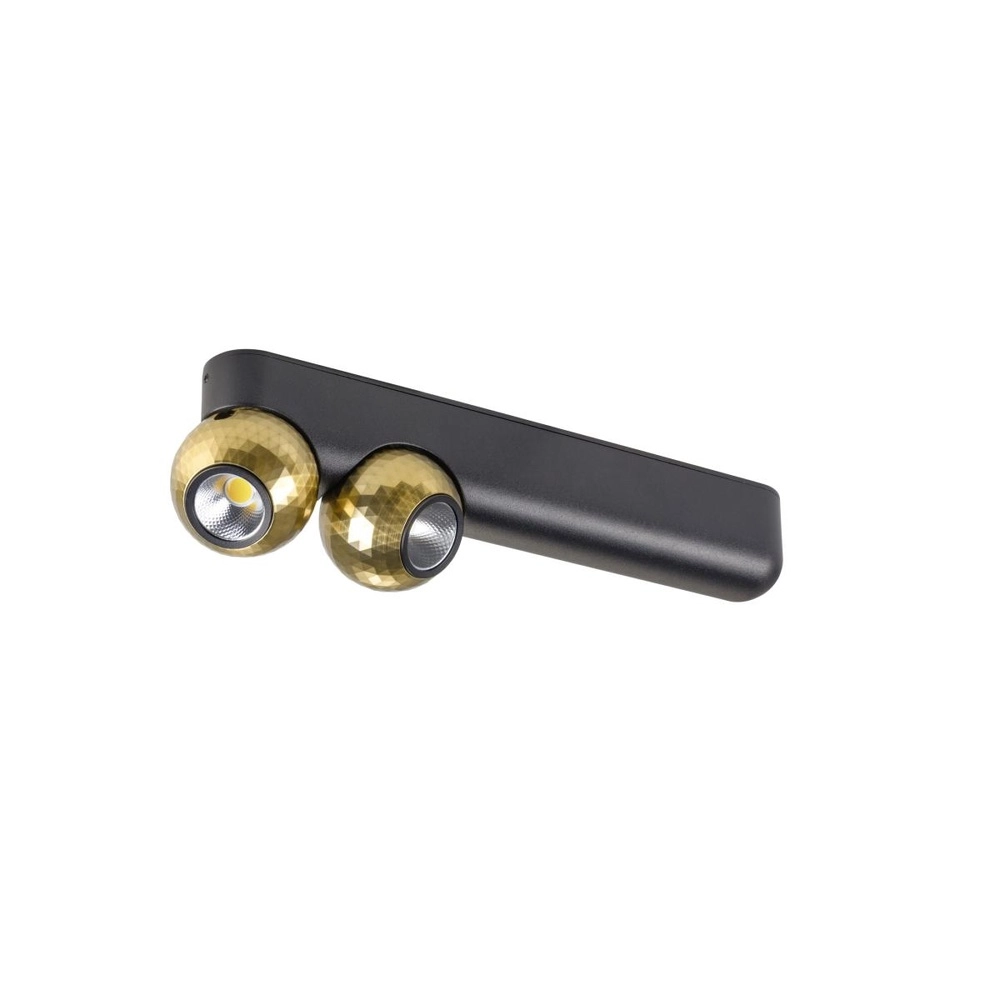 Plafonnier Dysko Noir avec double doré SLV 4024163317184